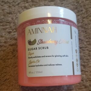 Strawberry Citrus Sugar Scrub - Pink